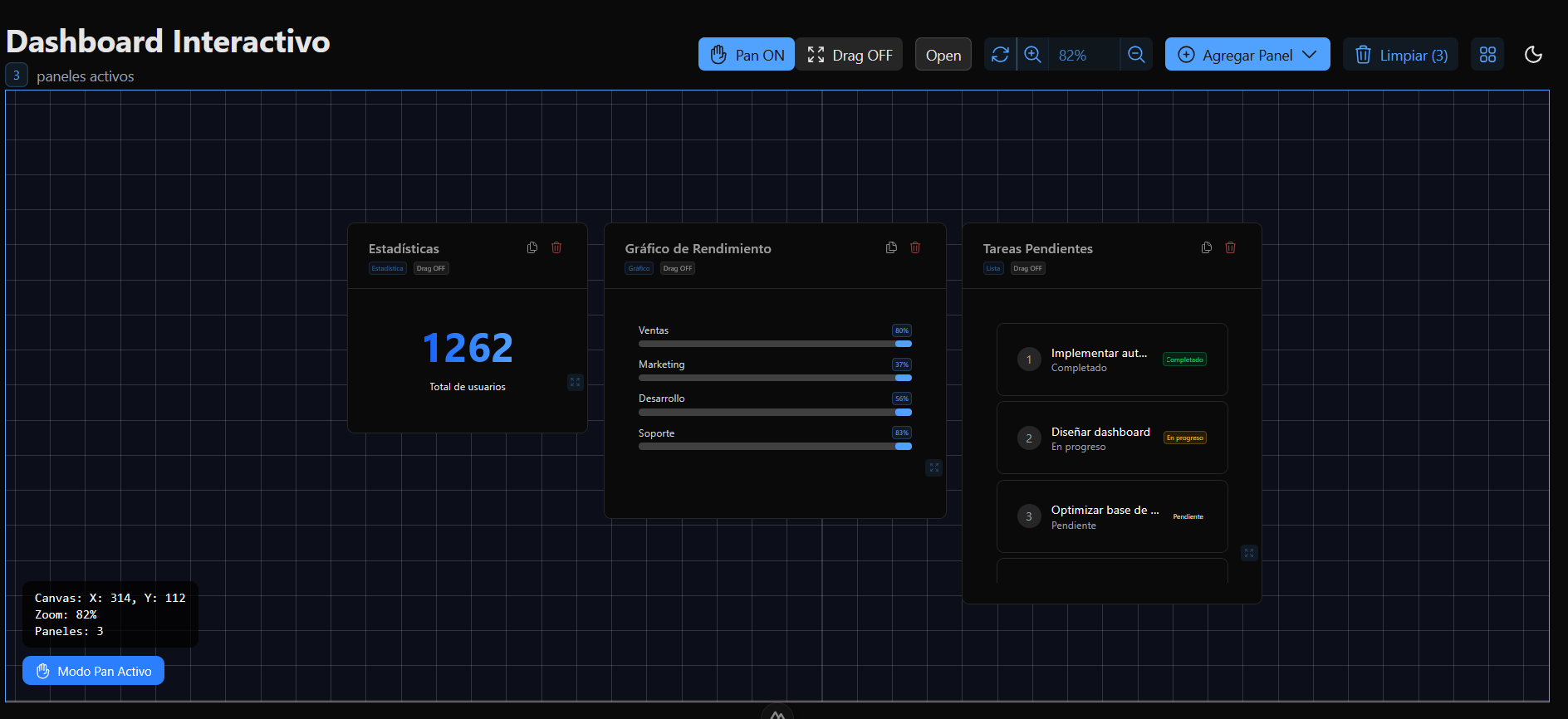 Dashboard Interactivo