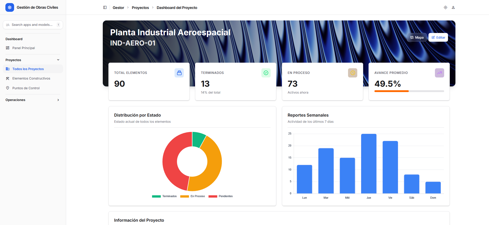 Sistema de Gestión de Obras Civiles - 2